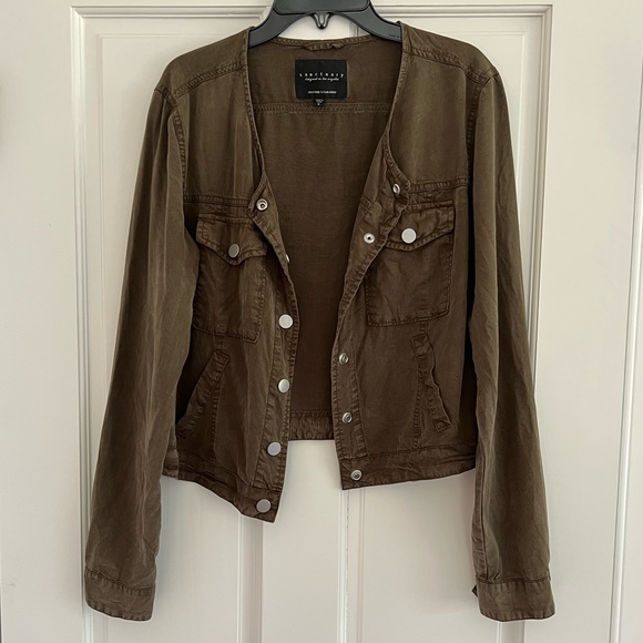 Womens’ Sanctuary Lightweight Button Down Jacket - Picture 2 of 6